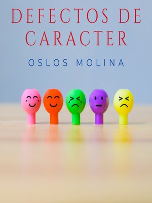 cover image of Defectos de Caracter